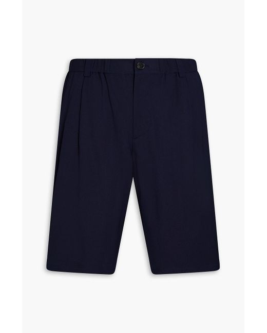 Jacquemus Blue Gelati Woven Chino Shorts for men