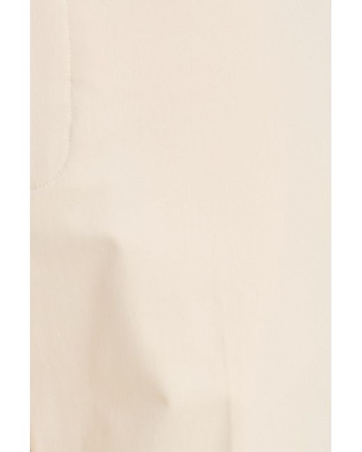 Sandro Natural Cotton-Blend Twill Pants for men