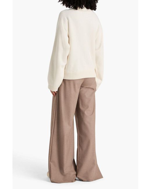 Loulou de Saison Natural Dries Cashmere Sweater