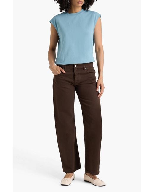 ARMARIUM Brown Fergus Mid-rise Straight-leg Jeans