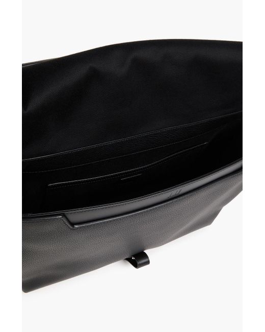Dunhill Messenger bag aus narbenleder in Black für Herren
