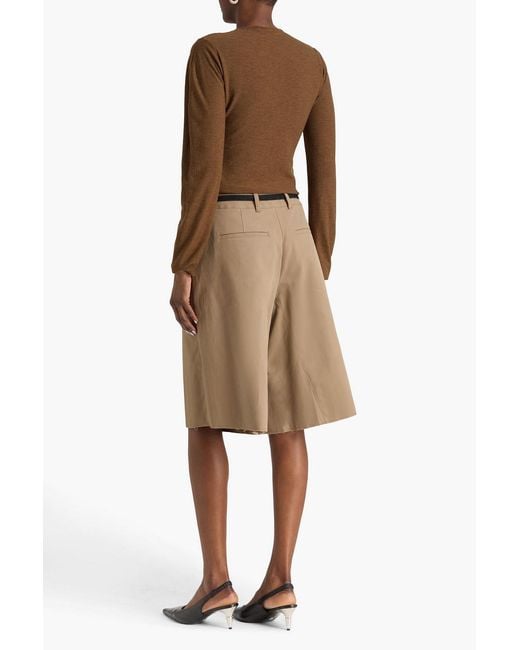 Lemaire Brown Wool Sweater