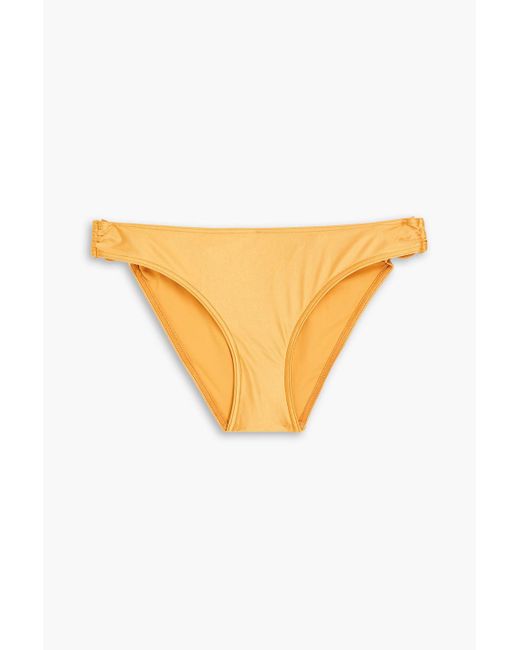 Zimmermann Yellow Mid-rise Bikini Briefs
