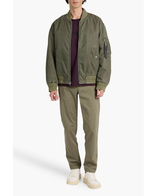 Rag & Bone Green Manston Shell Bomber Jacket for men