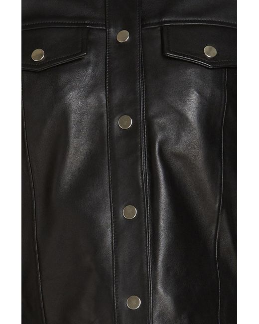 Deadwood Black Frankie Leather Jacket