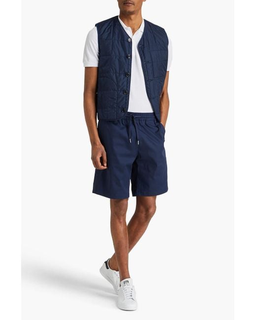 Sandro Shorts aus twill aus einer baumwollmischung in Blue für Herren