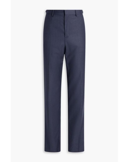 Versace Blue Wool Pants for men