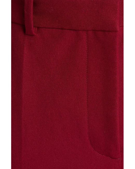 Joseph Red Coleman Stretch-gabardine Slim-leg Pants