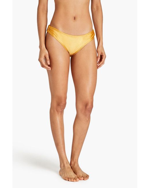 Zimmermann Yellow Halbhohes bikini-höschen