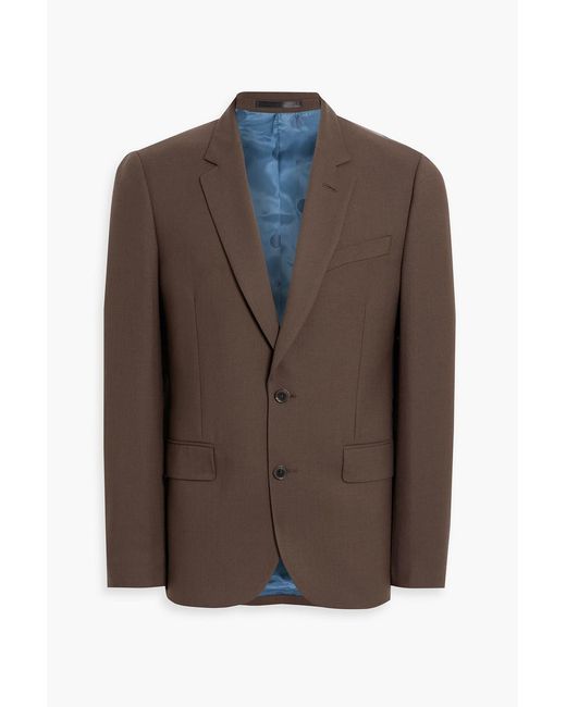 Paul Smith Brown Wool-Twill Suit for men
