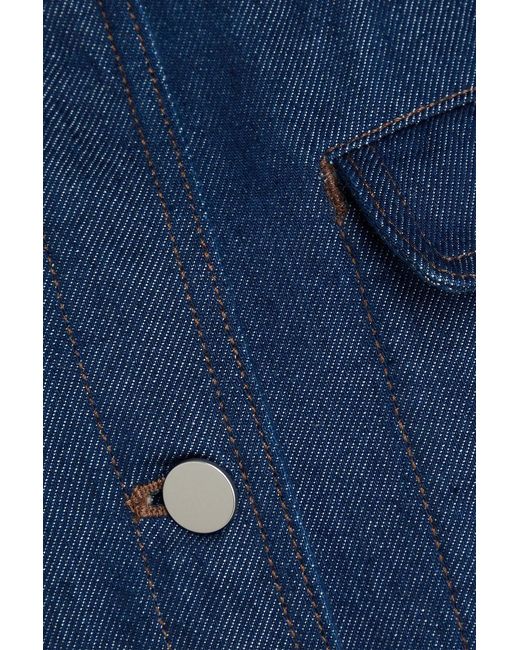 Theory Blue Denim Jacket