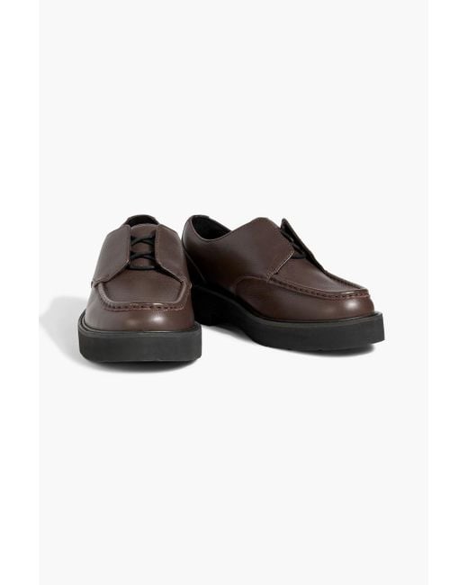 Rag & Bone Brown Tucker Pebbled-leather Oxford Brogues for men