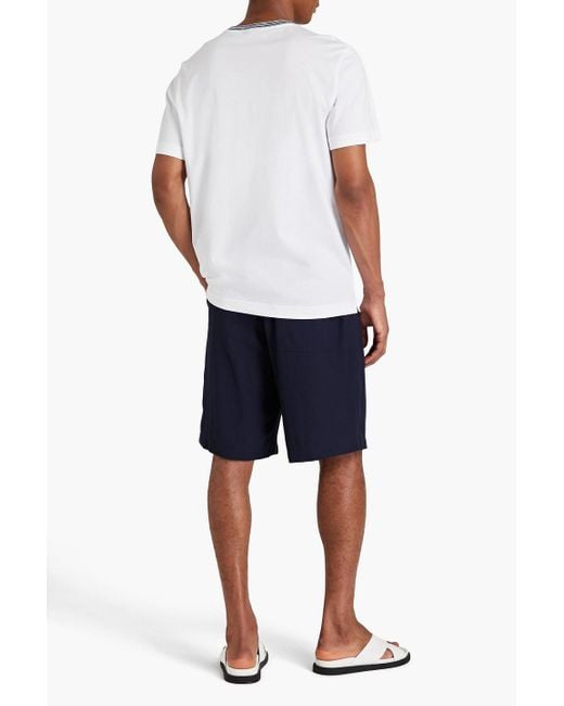 Missoni White Cotton T-Shirt for men