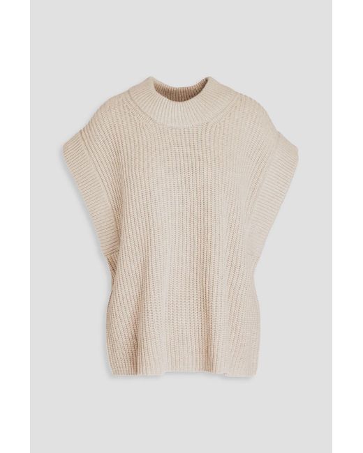 By Malene Birger Natural Farima Ribbed Wool Vest
