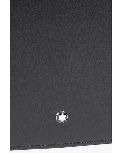Montblanc Black Meisterstück Leather Wallet for men