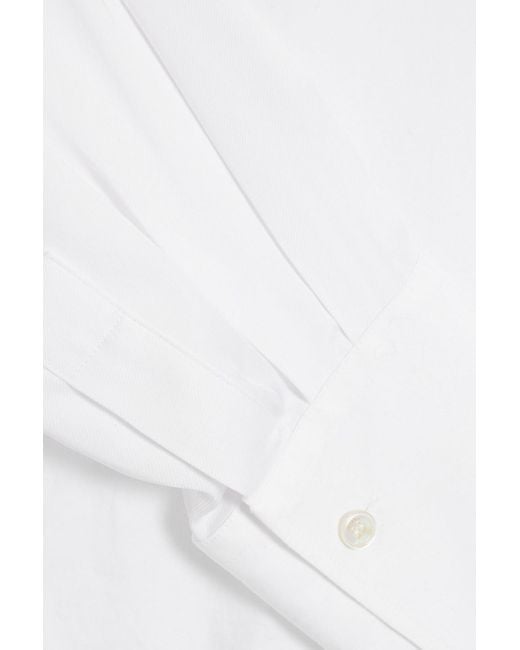 Joseph White New Baja Cotton-poplin Shirt