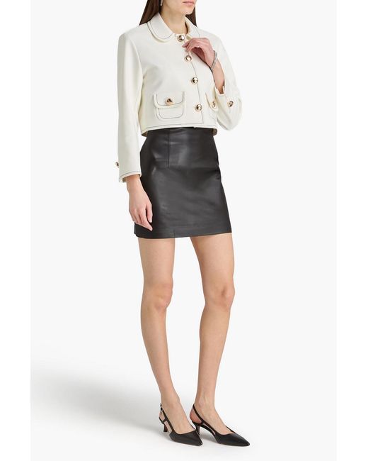 Sandro Natural Crepe Jacket