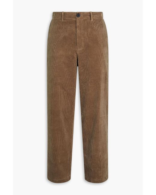FRAME Brown Corduroy Pants for men