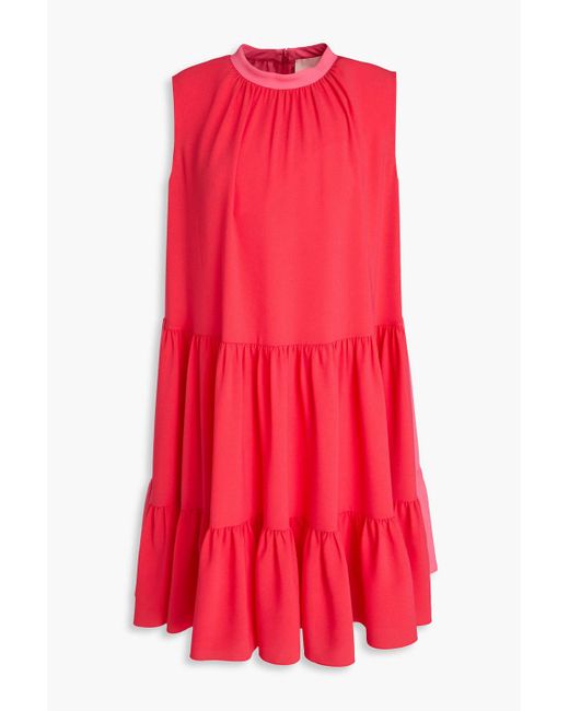 Roksanda Phinia Tiered Crepe Dress