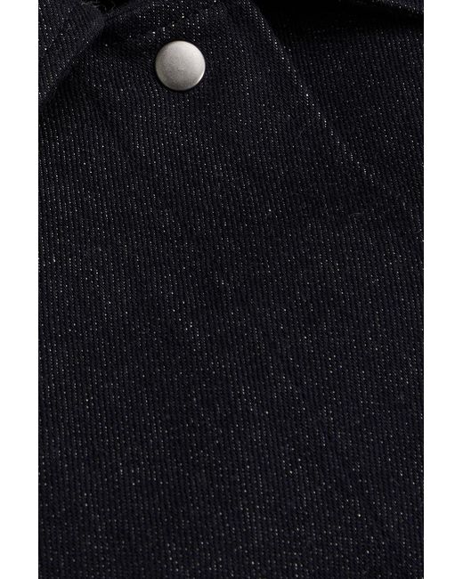 Vince Blue Cropped Denim Jacket