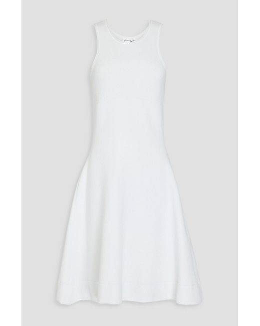 Victoria Beckham White Terry Dress
