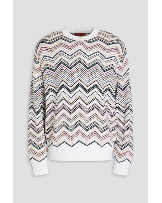 Missoni Gray Cotton-blend Sweater for men