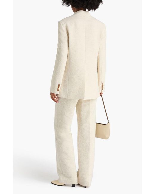 Loulou de Saison Natural Nairi Bouclé-Tweed Blazer