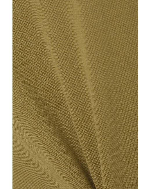 John Smedley Green Paddington Cotton Sweater
