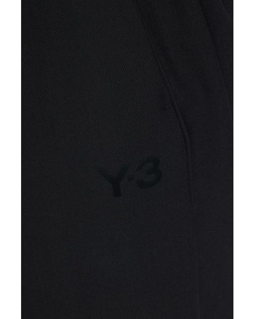 Y-3 Track pants aus twill in Black für Herren