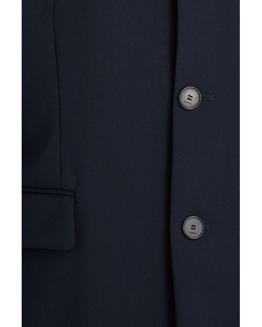 Sandro Blue Wool-Twill Blazer for men