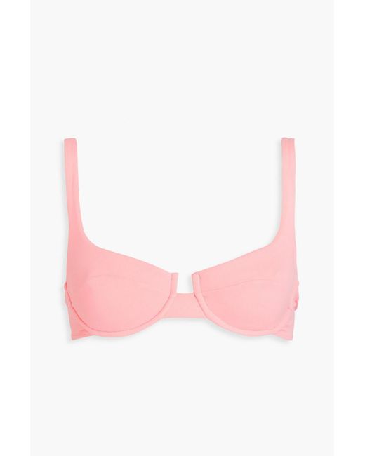 Melissa Odabash Pink Montreal Underwired Bikini Top