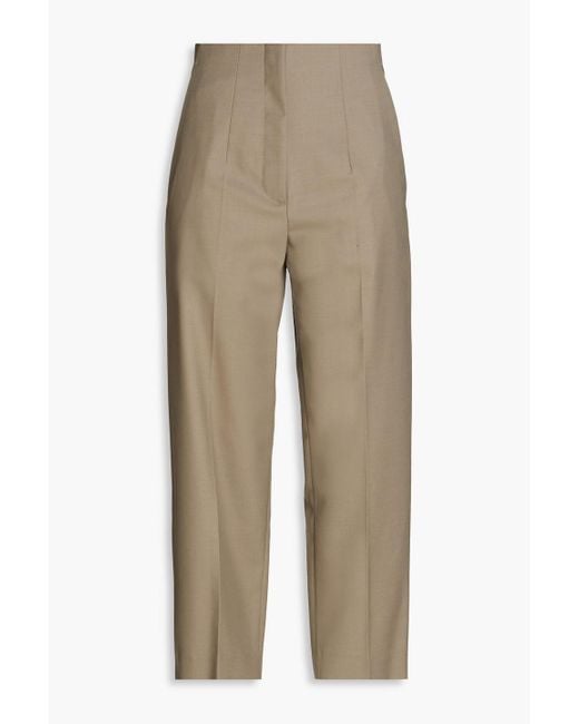 Sandro Natural Twill Straight-leg Pants