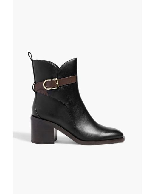 3.1 Phillip Lim Black Alexa Leather Ankle Boots