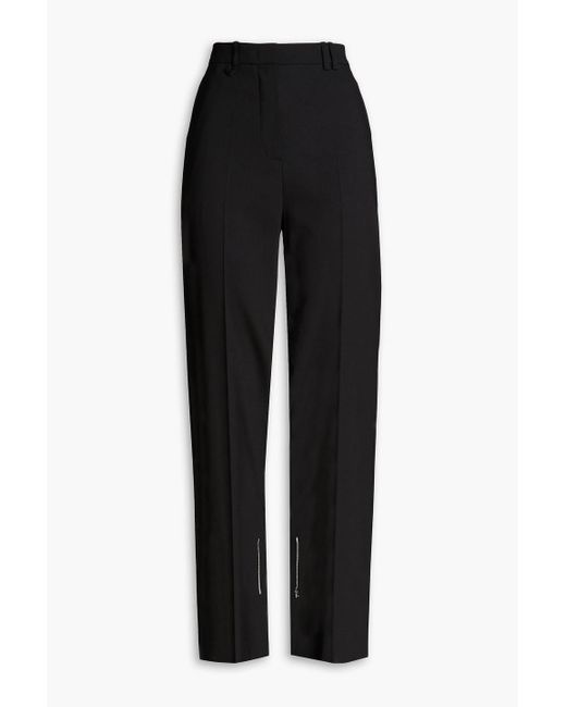Jacquemus Black Astouin Wool-blend Straight-leg Pants