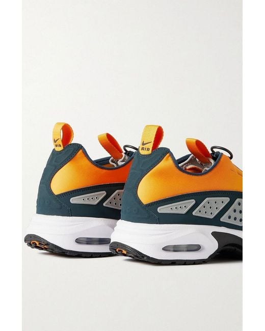 Nike Blue Air Max Sndr Rubber-Trimmed Scuba Sneakers for men