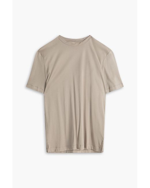 Aurélien White Cotton-jersey T-shirt for men