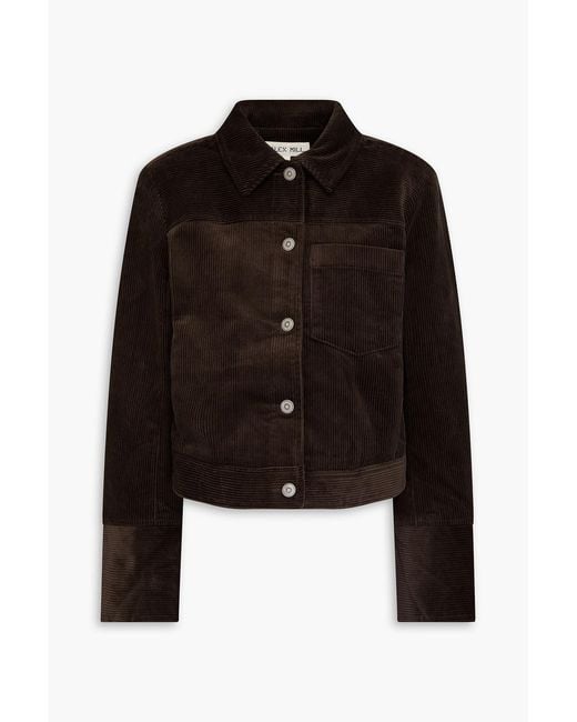 Alex Mill Black Camden Cotton-Corduroy Jacket