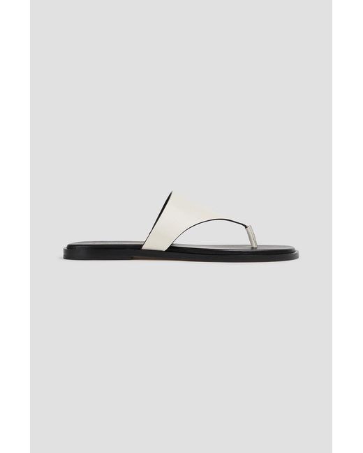 Vince White Ellis Leather Sandals