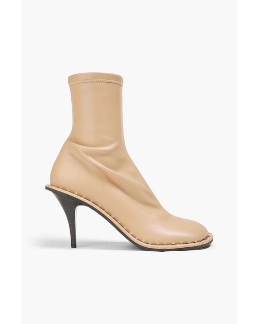 Stella McCartney Natural Ryder Sock Boots