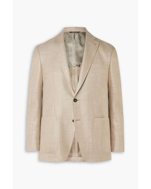 Canali Natural Cupro Blazer for men