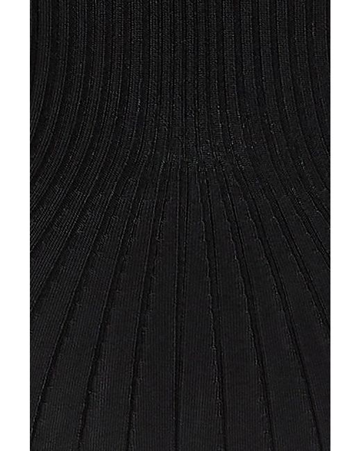 Mugler Black Knitted Top