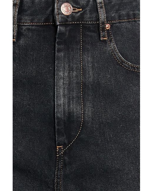 Isabel Marant Black Corsy High-Rise Tapered Jeans