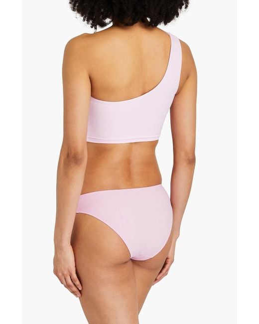Bondi Born Pink Ollie One-shoulder Bikini Top