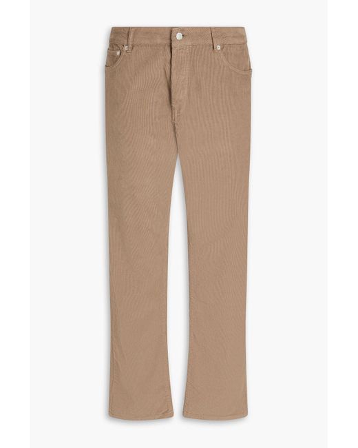 Officine Generale Natural James Cotton-Corduroy Pants for men