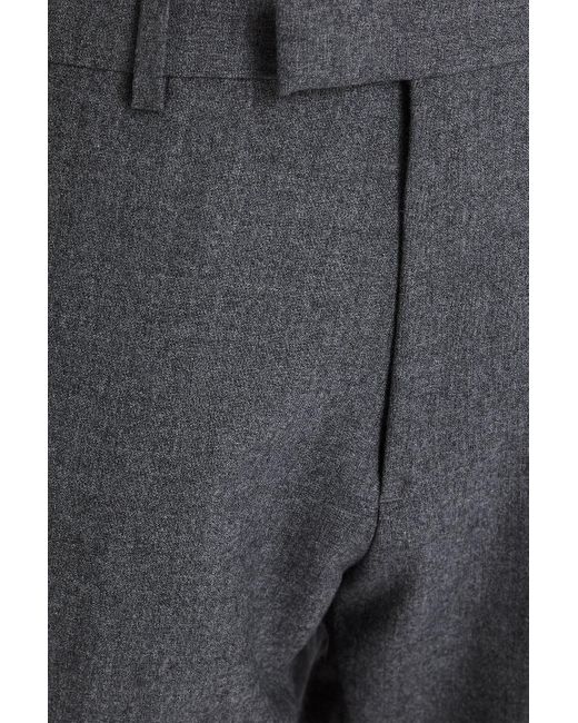 Sandro Gray Wool-Flannel Pants for men