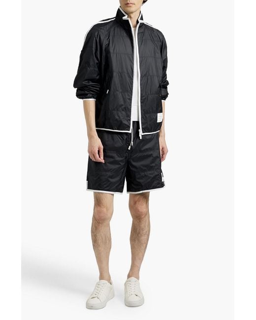 Thom Browne Blue Ripstop Shorts for men