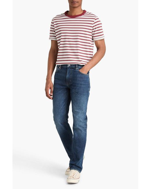 FRAME Blue Modern Straight Denim Jeans for men