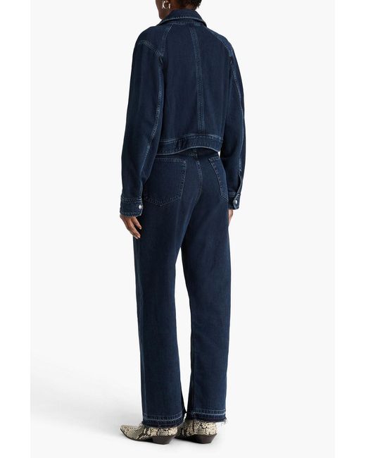 Rag & Bone Blue Anya Denim Jacket