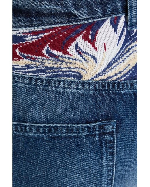 Missoni Blue Denim Jeans for men