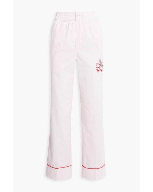 ganni pink pants